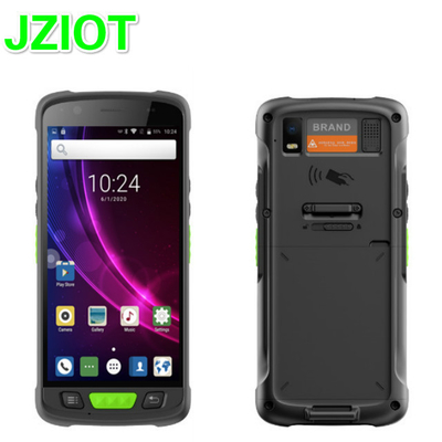 JZIOT V9000P 5.5インチ ポータブル アンドロイド 9.0 UHF HF LF RFID Reader 1D 2D バーコード スキャナー PDA