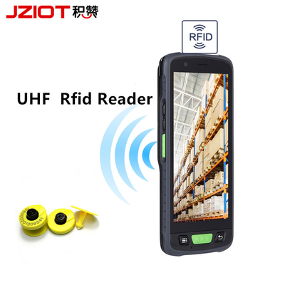 5.5インチ PDA JZIOT V9000P 手持ち端末 Android 9.0 RFID NFC 13.56MHZ マルチモダルの端末
