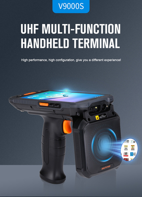工場直送 UHF 860-960MHz 黒 ABS Reader RFID システム 手持ち PDA 備蓄管理