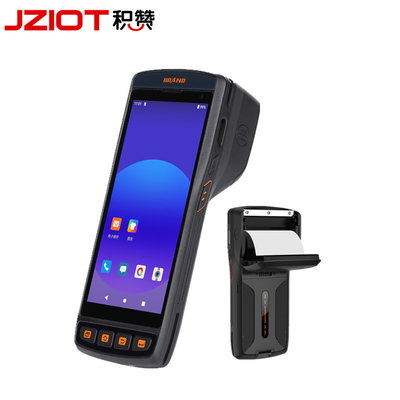 4G LTE IP65 PDA 端末 3+32GB 5.5 インチ Android 11 ハンドヘルドバーコードスキャナー ストレージなデータ収集 PDA プリント付き